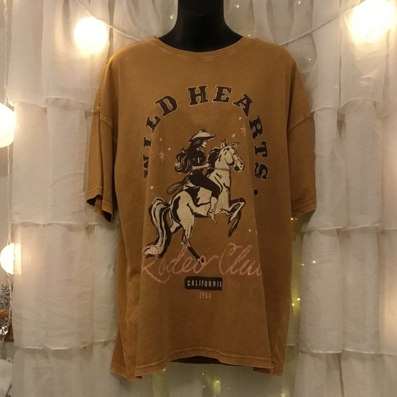 Arizona Jean Company Rodeo Club T-Shirt Oversized Medium - Picture 1 of 2